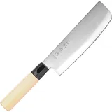 Нож кухонный «Киото» двусторонняя заточка сталь нерж.,дерево ,L=295/165,B=45мм