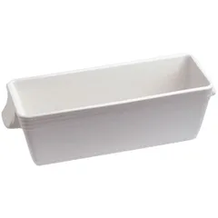 Baking dish “Bel Cousin”  porcelain ,H=93,L=265,B=100mm white