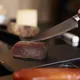 Нож поварской «Манхэттен» сталь нерж.,полиоксиметилен ,L=28,7/17см металлич.,черный, изображение 2