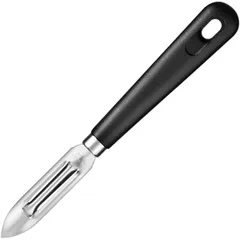 Нож для чистки овощей сталь нерж. ,L=180/70,B=15мм металлич.,черный