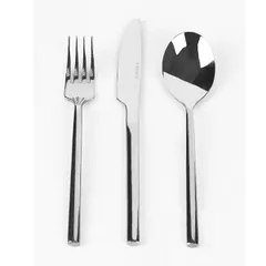 Ложка столовая «Сапорро» сталь нерж. ,L=200/67,B=5мм металлич., изображение 3