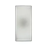 Блюдо «Экинокс» прямоугольное керамика ,H=18,L=325,B=150мм серый