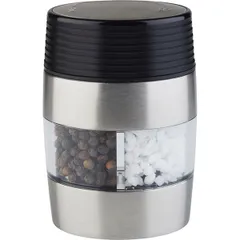 Мельница для cоли и перца 2в1 керамический механизм акрил,сталь нерж. ,H=95,L=60,B=45мм, изображение 4