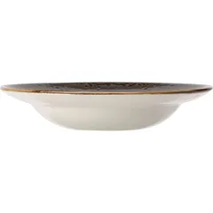 Тарелка для пасты «Крафт Грэй» фарфор 320мл D=27,H=5см серый, изображение 2