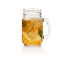 Кружка для пива «Банка» стекло 488мл D=65,H=130мм прозр., изображение 3