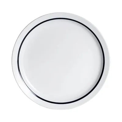 Тарелка «Эр-гоу!» керамика D=265,H=25мм белый,синий