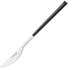 Нож столовый «Суши Про» сталь нерж. ,L=22,5см серебрист.,черный