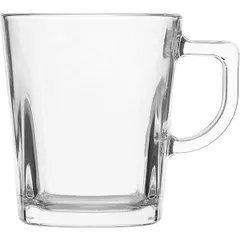 Mug glass 270ml D=80,H=92mm clear.