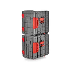 Термоконтейнер для гастроемкостей GN 1/1 (направляющие 12шт) абс-пластик 60л ,H=59,L=41,B=59см серый, изображение 2
