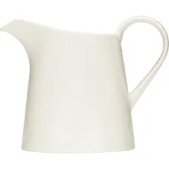 Milk jug “Purity” porcelain 300ml D=60,H=117,L=152mm white