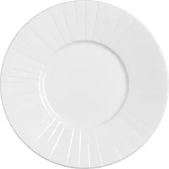 Тарелка «Алина» мелкая фарфор D=28,5/15см белый
