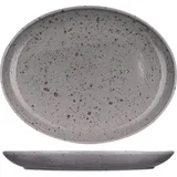 Блюдо «Лайфстиль» овальное фарфор ,L=32,B=25см серый