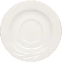 Блюдце «Аркадия» фарфор D=130/48,H=18мм белый