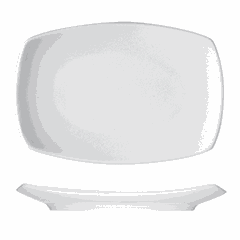 Dish “Options” rectangular  porcelain , L=32, B=22.9 cm  white