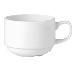 Чашка чайная «Симплисити» фарфор 285мл D=9,H=6см белый, Объем по данным поставщика (мл): 285
