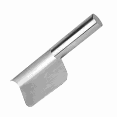 Скребок для уборки стола сталь 0,6л ,L=220,B=65мм