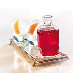 Штоф «Лаб» стекло 250мл D=70,H=135мм прозр., изображение 2