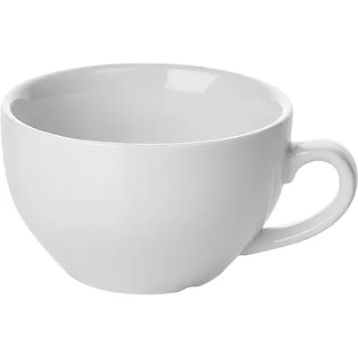 Чашка чайная «Алберго» фарфор 340мл D=109,H=68,B=65мм белый, изображение 2