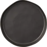 Plate “Shade” ceramics D=260,H=15mm black