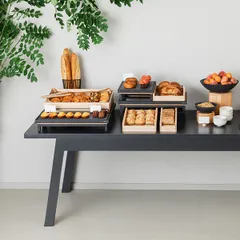 Набор подставок фуршетных «Инспайред»[3шт] ясень св. дерево, изображение 3