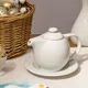 Чайник заварочный «Портофино» фарфор 0,65л D=7,H=14,L=20,B=13см белый, изображение 2