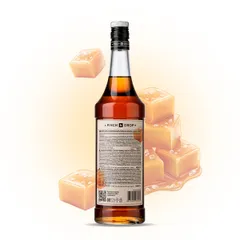 Сироп «Соленая Карамель» Pinch&Drop стекло 1л D=85,H=330мм, изображение 3