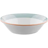 Салатник «Рио Грин» фарфор D=16,5см белый,зелен.