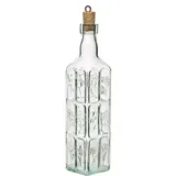 Бутылка для масла «Фиори» с пробкой стекло 0,575л ,H=30,L=6,B=6см прозр.