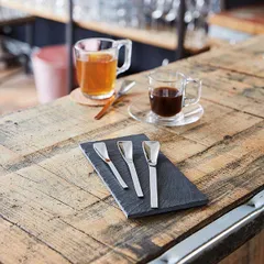 Ложка десертная «Волюто» сталь нерж. ,L=15,5см металлич., изображение 4