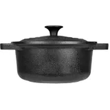 Кастрюля «Ле Пиньята» с крышкой (индукция) алюм.литой,тефлон 3,5л D=24см черный