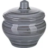 Горшок для запекания «Пинки» керамика 350мл D=10см серый