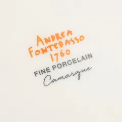 Набор посуды «Поэма Камарг» чайная пара (чашка + блюдце)[4шт] фарфор 260мл D=9/15,H=7см белый,розов., изображение 2