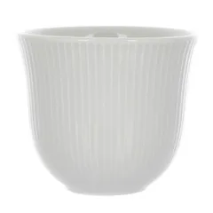 Стакан для горячих напитков фарфор 250мл D=90,H=75мм белый