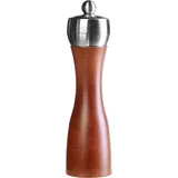 Мельница для соли «Фиджи» металлический механизм дерево,сталь нерж. D=55,H=200мм коричнев.