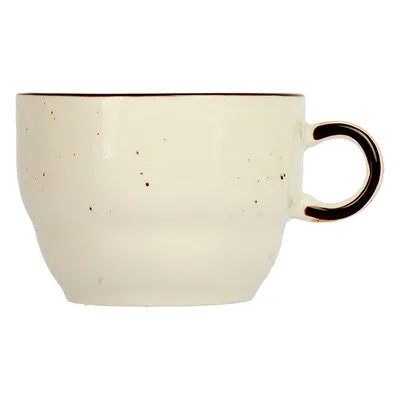 Чашка кофейная «Пастораль» фарфор 250мл оранжев., изображение 2