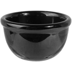 Sauce boat “Kunstwerk” porcelain 50ml D=60,H=35mm black