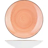 Тарелка глубокая «Опшенс Рустик Лобстер» фарфор D=24см кораллов.