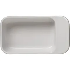 Блюдо «Бистро» глубокое фарфор 150мл ,H=40,L=135,B=75мм белый, изображение 2