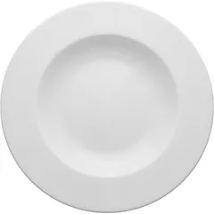 Deep plate “America”  porcelain  D=30.5cm  white