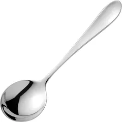 Broth spoon “Oslo”  stainless steel , L=184/57, B=4mm  metal.