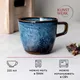 Чашка чайная «Ирис» фарфор 200мл D=82,H=70мм голуб., изображение 2