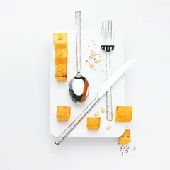 Вилка десертная «Исео» 18/0 сталь нерж. ,L=18,9см серебрист., изображение 2