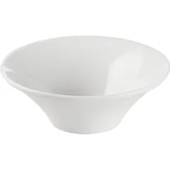 Salad bowl “Graffiti” porcelain 270ml D=140,H=52,L=140mm white