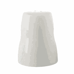 Salt shaker “Odas” porcelain D=40,H=55mm white