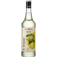 Сироп «Бергамот» Pinch&Drop уцененный стекло 1л D=85,H=330мм белый