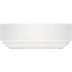 Salad bowl “Karat”  porcelain  0.5 l  D=14, H=5 cm  white