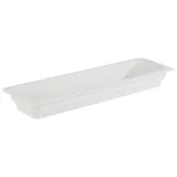 Гастроемкость GN 2/4 фарфор 3л ,H=60,L=530,B=162мм белый