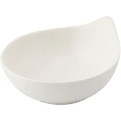 Salad bowl “Dionysus”  porcelain  100ml , H=45, L=100, B=90mm  ivory