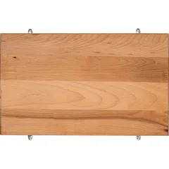 Cutting board with metal screed  beech, metal , H=4, L=50, B=30cm