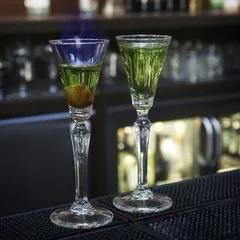 Рюмка «SPKSY» стекло 72мл D=63,H=176мм прозр., изображение 2